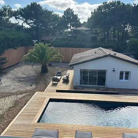 Le 144 Ferret Cabane De 8 Chambres, 8 Sde & Piscine * Lège-Cap-Ferret