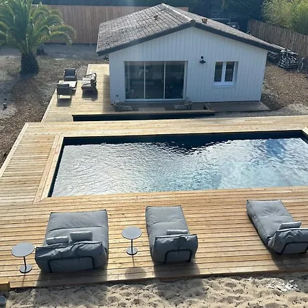 Le 144 Ferret Cabane De 8 Chambres, 8 Sde & Piscine Villa Lège-Cap-Ferret